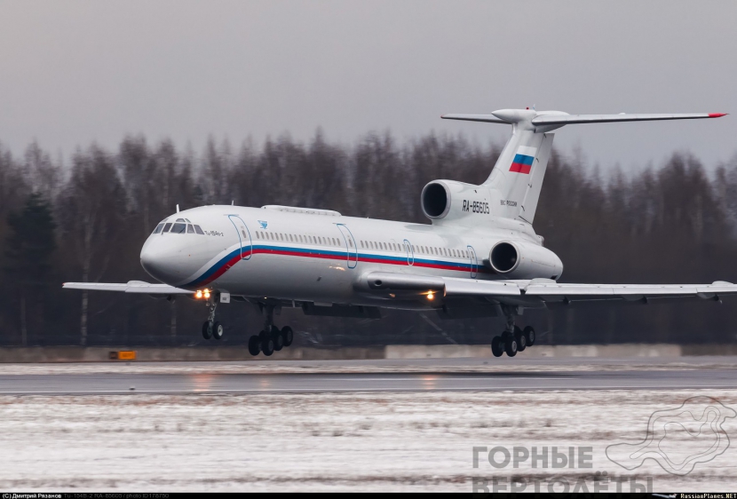 Ту-154Б-2 заказ VIP чартер 50 мест