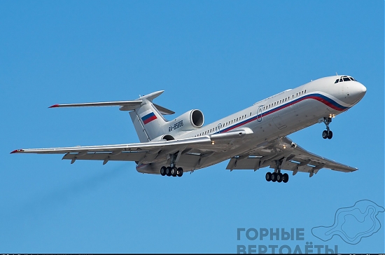 Ту-154М аренда VIP чартера 50 мест